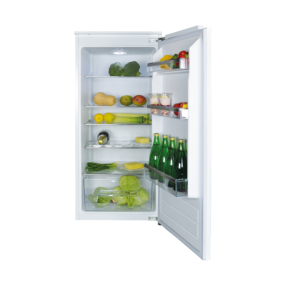 CDA FW522 Integrated/In-Column Larder Fridge to suit 1245mm High Door, Reversible