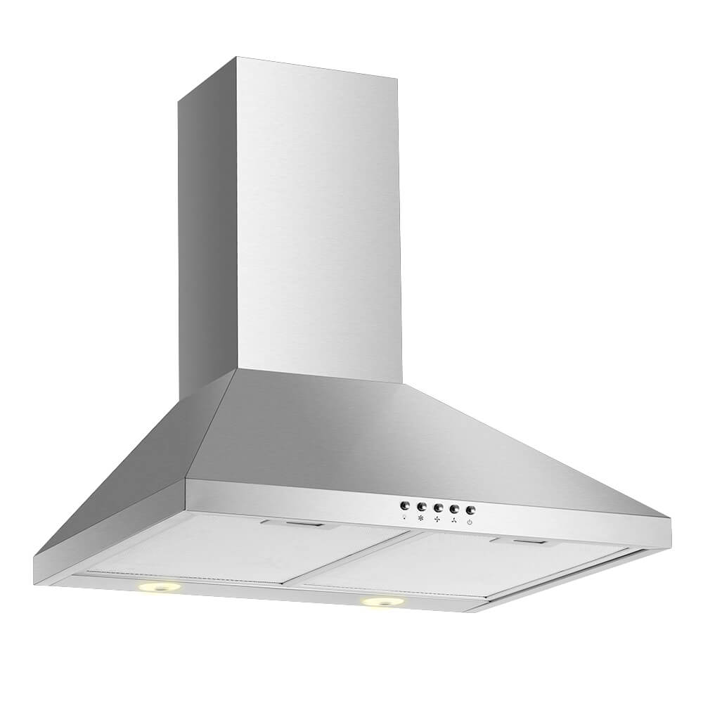 CDA ECH63SS - Chimney Extractor, 3 speeds, LED lighting, Stainless Steel 