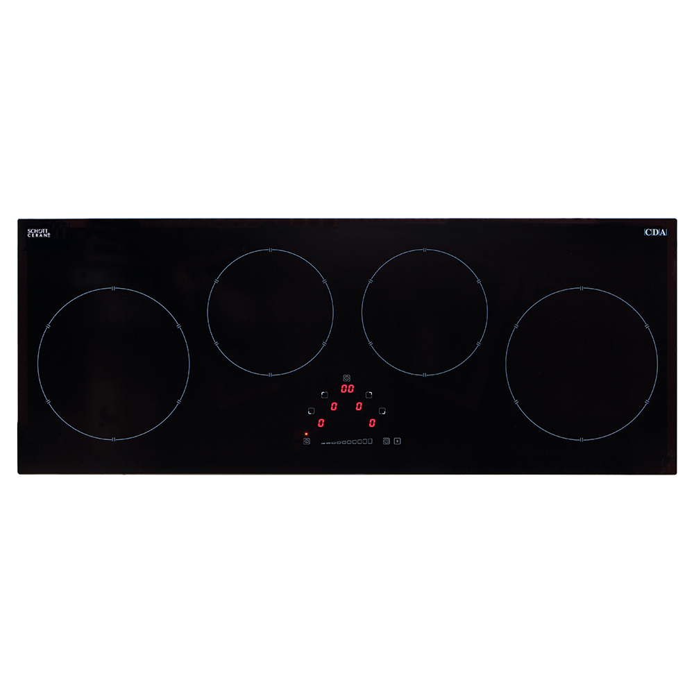 CDA HN9626FR - 4 zone Linear Induction Hob, Slider Control